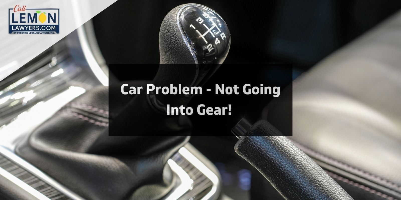 Why Your Car Won't Shift Into Gear - AutoZone